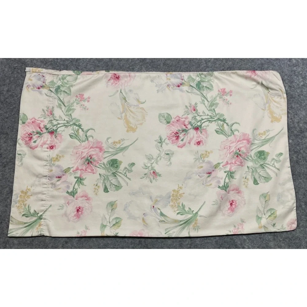 Vintage Ralph Lauren Therese Standard Pillowcase Floral